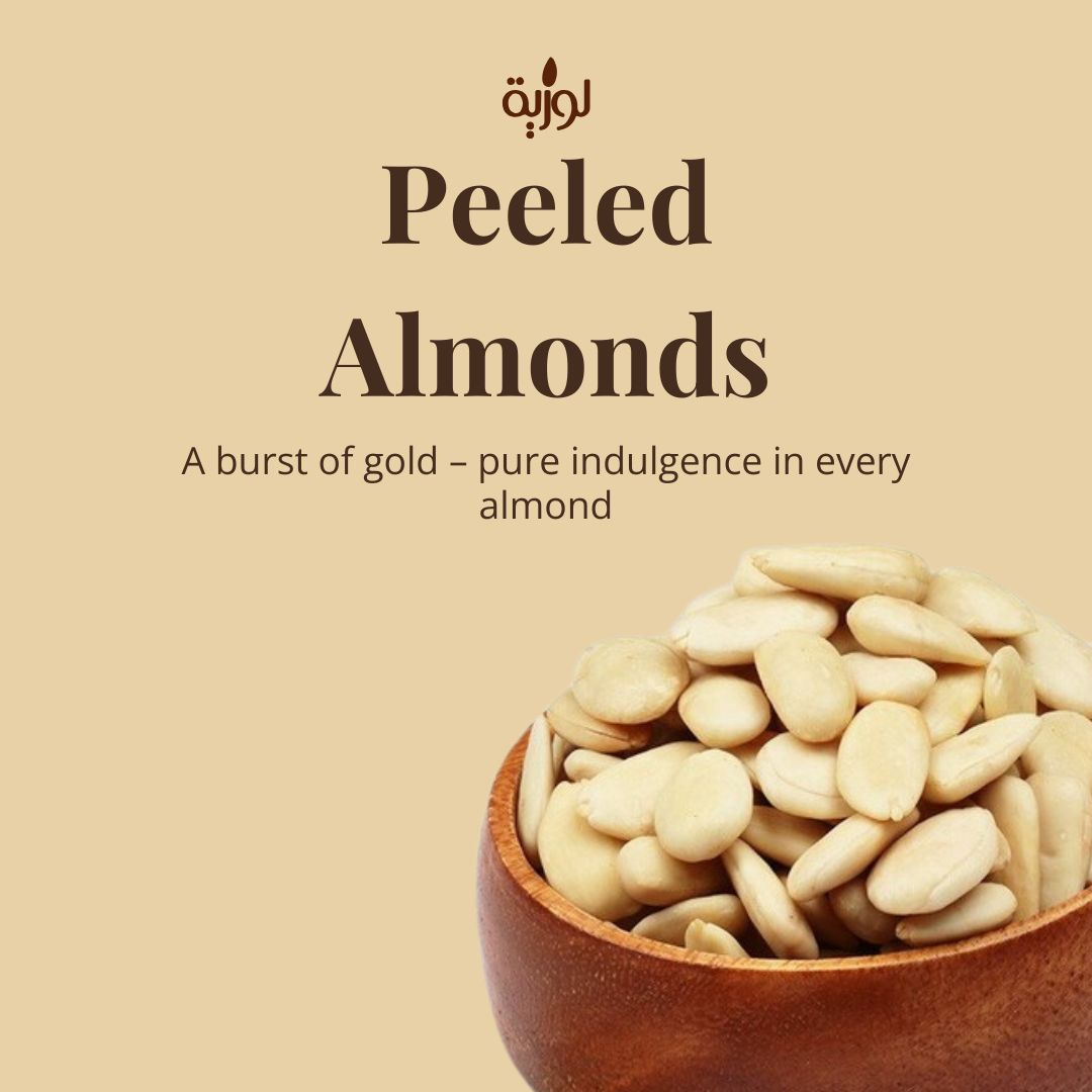 Raw Peeled Almonds