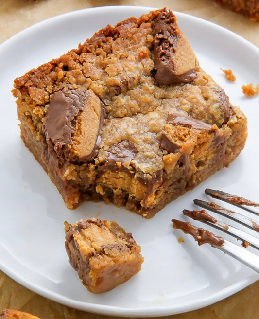 Macadamia Chocolate Blondies