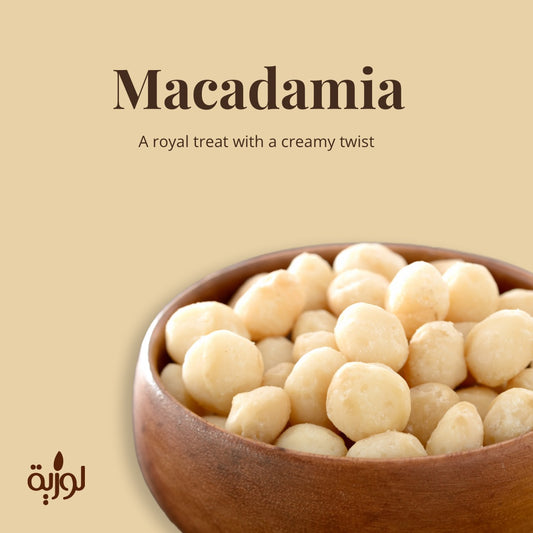 *Whole Lightly Roasted Macadamia